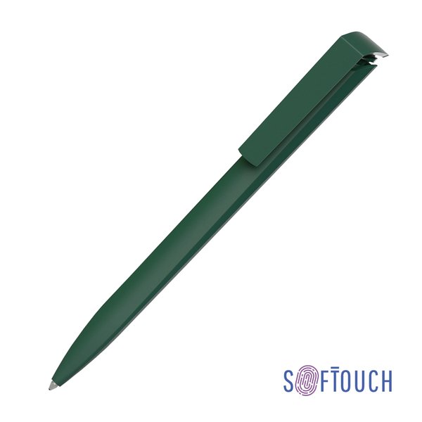 Ручка шариковая TRIAS SOFTTOUCH - Ручка шариковая TRIAS SOFTTOUCH темно-зеленый