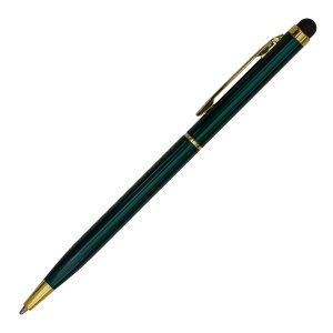 шариковая ручка из золотого алюминия с сенсорным наконечником