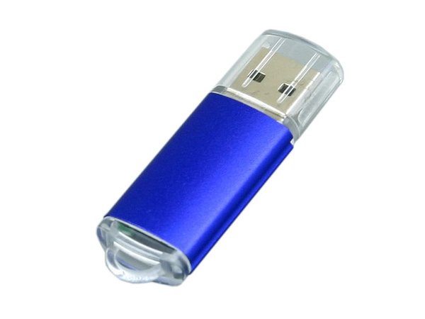 USB 2.0- флешка на 64 Гб с прозрачным колпачком - USB 2.0- флешка на 64 Гб с прозрачным колпачком