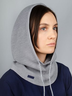 капор-капюшон zaliv, серый