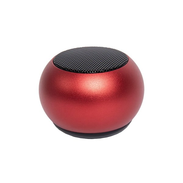 Портативная mini Bluetooth-колонка Sound Burger "Ellipse" серебро - Портативная mini Bluetooth-колонка Sound Burger "Ellipse" красная