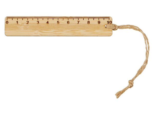 Закладка с линейкой из бамбука «Bookmark» - Закладка с линейкой из бамбука «Bookmark»