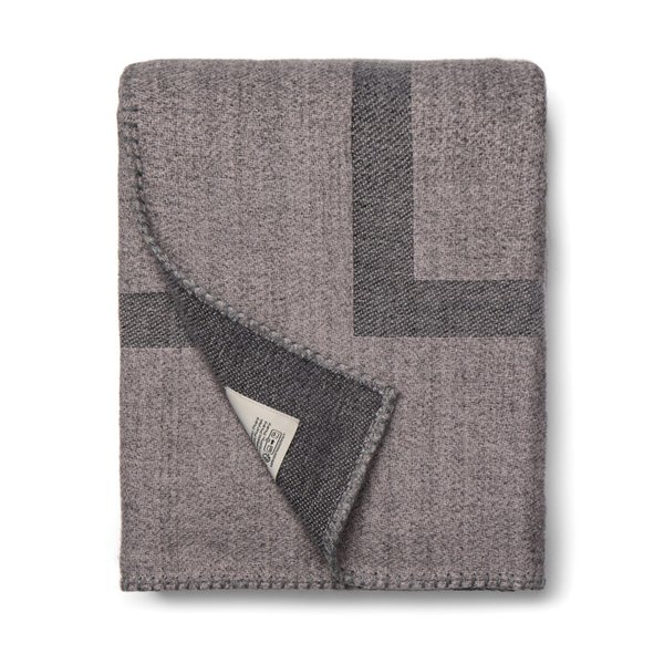 Плед VINGA Monogram из переработанного полиэстера GRS, 170x130 см - Плед VINGA Monogram из переработанного полиэстера GRS, 170x130 см