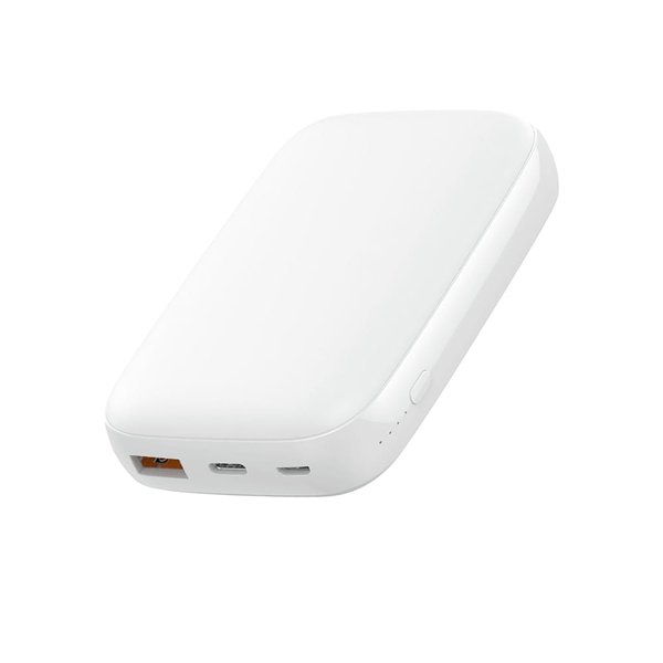 Внешний аккумулятор Galaxy QC&amp;PD с функцией быстрой зарядки, 10000 mah - Внешний аккумулятор Galaxy QC&amp;PD с функцией быстрой зарядки, 10000 mah, белый