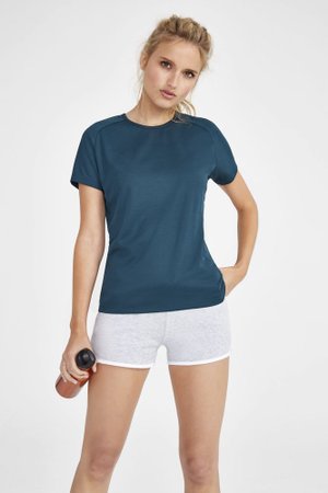 футболка женская sporty women 140, ярко-синяя
