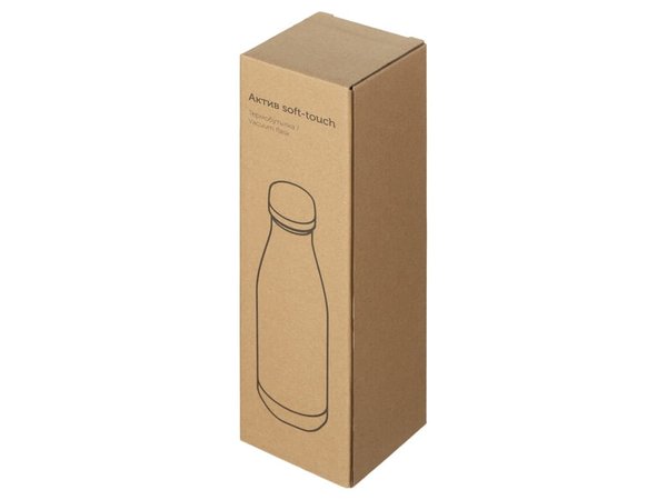 Вакуумная термобутылка «Актив Soft Touch» - Вакуумная термобутылка «Актив Soft Touch»
