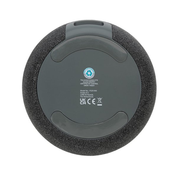 Беспроводная колонка из бамбука FSC® и переработанного пластика, 5 Вт - Беспроводная колонка из бамбука FSC® и переработанного пластика, 5 Вт