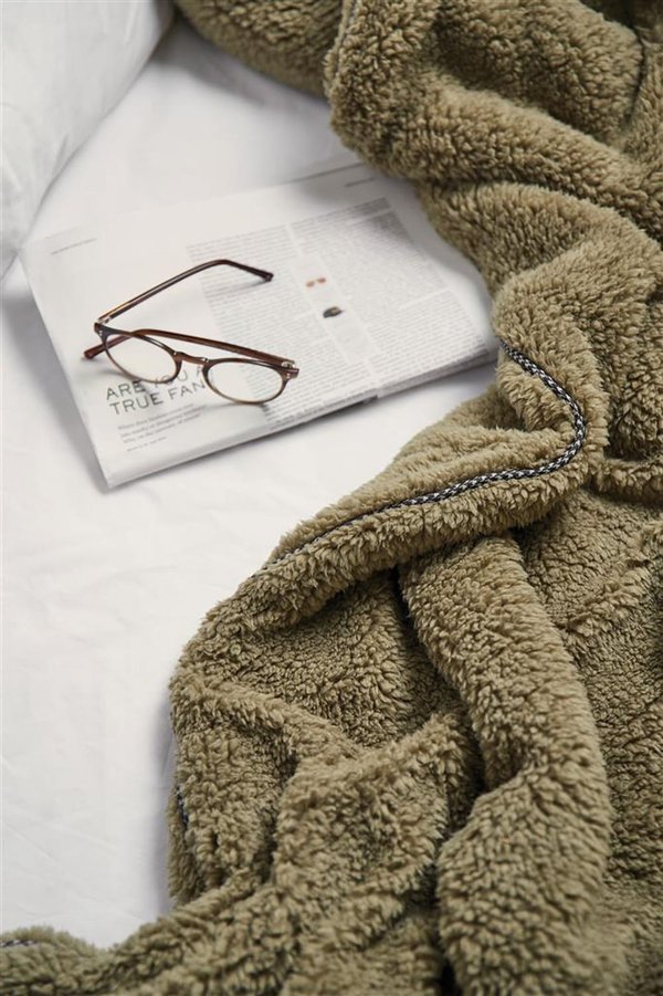 Двухслойный плед VINGA Maine из rPET GRS, 130х170 см - Двухслойный плед VINGA Maine из rPET GRS, 130х170 см