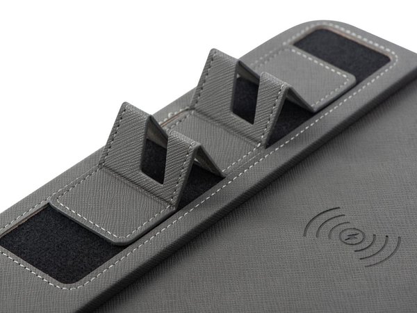 Многофункциональный коврик для мыши «Multi Pad» с беспроводной зарядкой и LCD экраном, 10 Вт - Многофункциональный коврик для мыши «Multi Pad» с беспроводной зарядкой и LCD экраном, 10 Вт