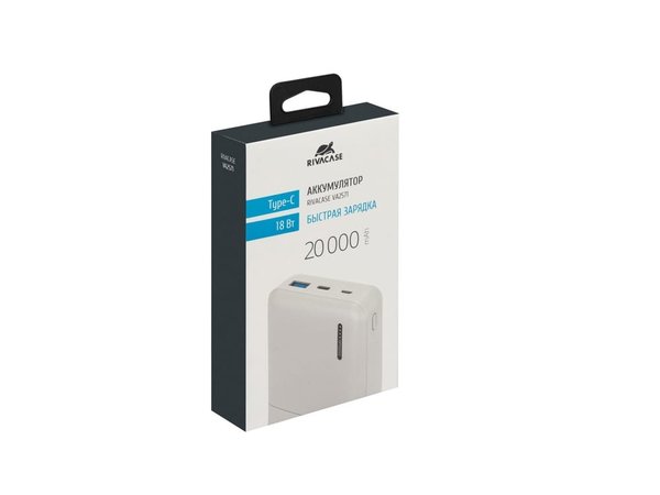 Внешний аккумулятор с быстрой зарядкой VA2571, 20000 mAh - Внешний аккумулятор с быстрой зарядкой VA2571, 20000 mAh