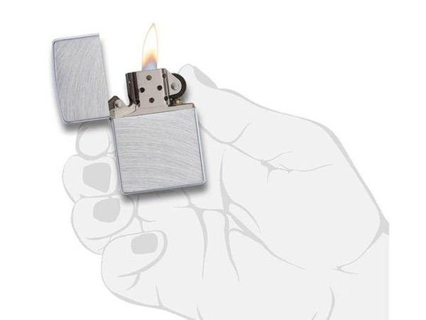 Зажигалка ZIPPO Classic с покрытием Chrome Arch - Зажигалка ZIPPO Classic с покрытием Chrome Arch