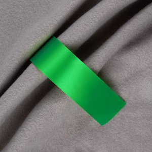 лента сатиновая satin 35 xxl, зеленая, 250 см