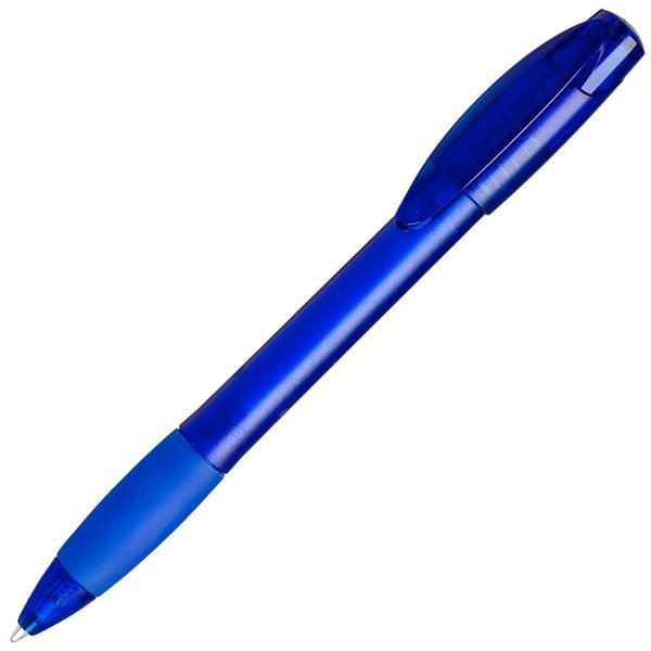 Ручка шариковая X-5 FROST - X-5 FROST, ручка шариковая, фростированный синий, пластик