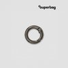 Карабин-кольцо Ring для обвеса, d=2см (чёрный никель)