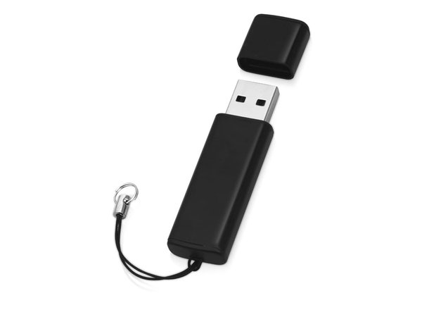 USB-флешка на 16 Гб «Borgir» с колпачком - USB-флешка на 16 Гб «Borgir» с колпачком
