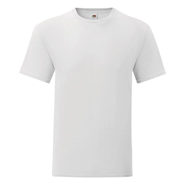 Футболка мужская ICONIC 145 - Футболка мужская "Iconic", белый, 2XL, 100% х/б, 145 г/м2
