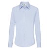 Рубашка "Lady-Fit Long Sleeve Oxford Shirt", светло-голубой_L, 70% х/б, 30% п/э, 135 г/м2