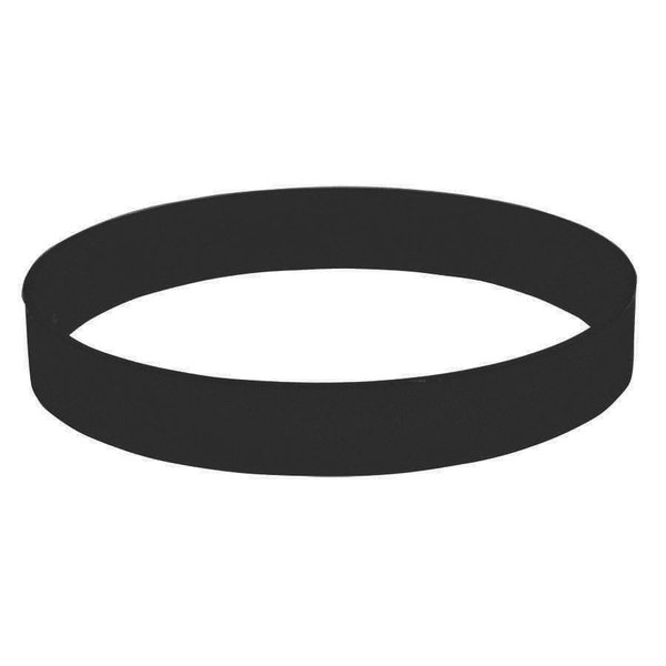 Браслет силиконовый FEST; 20 x 1,2 x 0,2 см; белый; силикон - Браслет силиконовый FEST; 20 x 1,2 x 0,2 см; черный; силикон