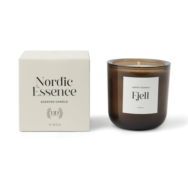 Большая ароматическая свеча VINGA Nordic Essence в стекле - Большая ароматическая свеча VINGA Nordic Essence в стекле