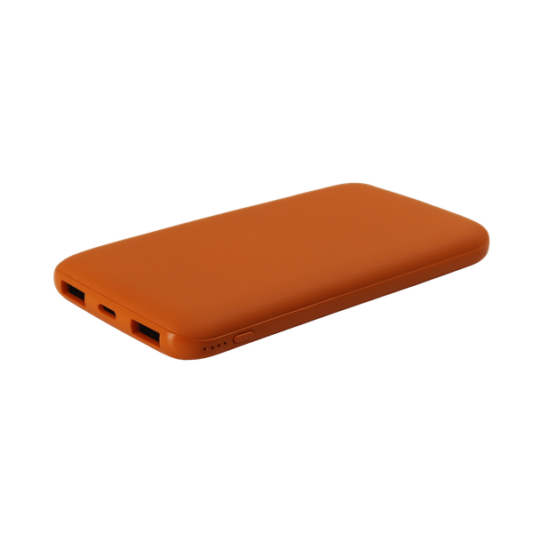 Внешний аккумулятор Bplanner Power 2 ST, софт-тач, 10000 mAh - Внешний аккумулятор Bplanner Power 2 ST, софт-тач, 10000 mAh (Оранжевый)