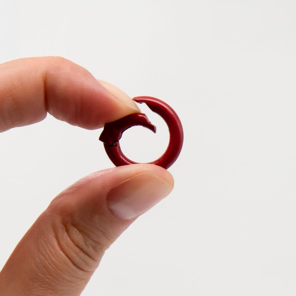 Карабин-кольцо Ring для обвеса, d=2см - Карабин-кольцо Ring для обвеса, d=2см (красный)