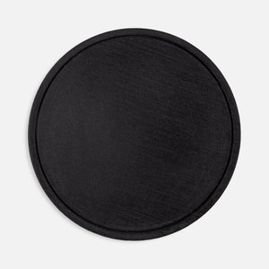 лейбл из пвх dzeta round, l, черный