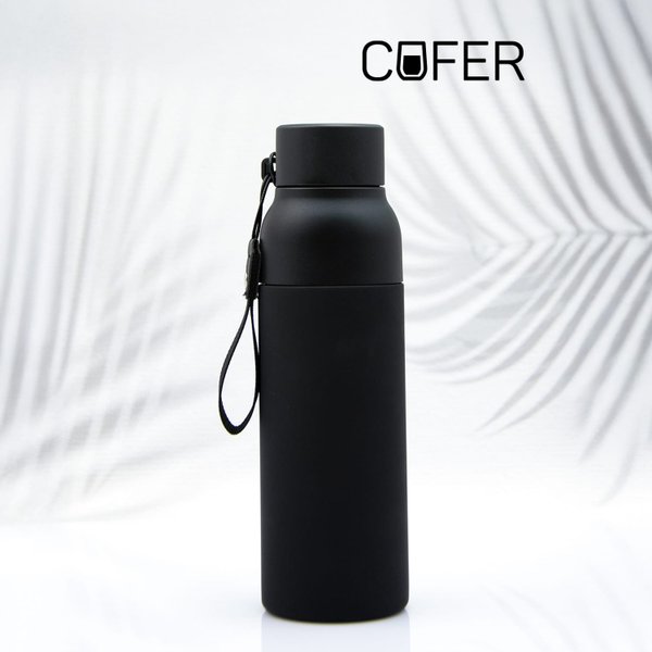 Термобутылка Button Black - Термобутылка Button Black (черный)