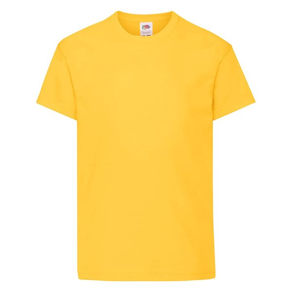 Футболка детская KIDS ORIGINAL T 140 - Футболка детская "Kids Original T", желтый, 9-11 лет, 100% х/б, 145 г/м2