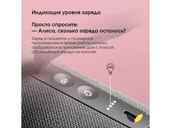 Умная колонка ЯНДЕКС Станция Стрит с Алисой - Умная колонка ЯНДЕКС Станция Стрит с Алисой
