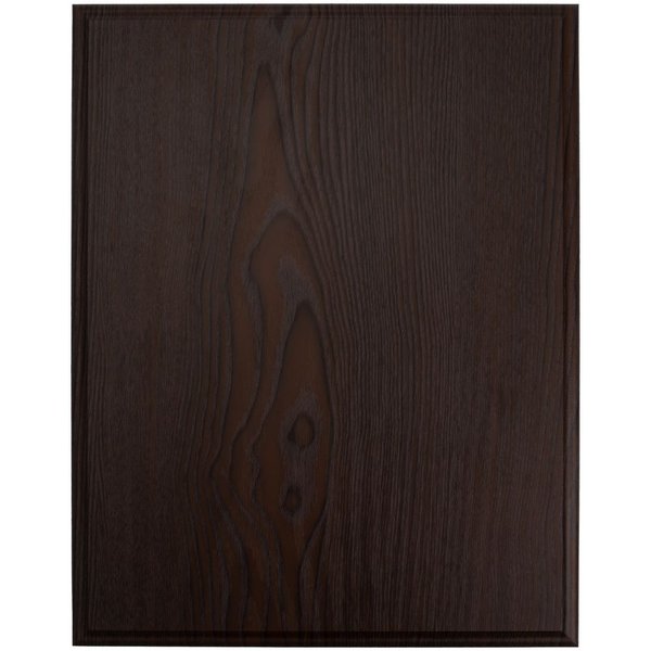 Плакетка Plaque XL, венге с серебристой пластиной