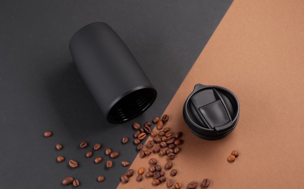 Термостакан "Unicup" 300 мл, покрытие soft touch - Термостакан "Unicup" 300 мл, покрытие soft touch черный