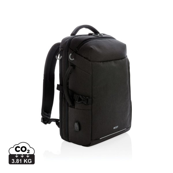 Рюкзак для путешествий Swiss Peak XXL из rPET AWARE™, 17’’ - Рюкзак для путешествий Swiss Peak XXL из rPET AWARE™, 17’’