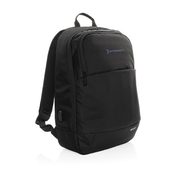 Рюкзак для ноутбука Swiss Peak из rPET AWARE™, 15,6’’ - Рюкзак для ноутбука Swiss Peak из rPET AWARE™, 15,6’’