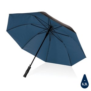 двухцветный плотный зонт impact из rpet aware™ с автоматическим открыванием, d120 см