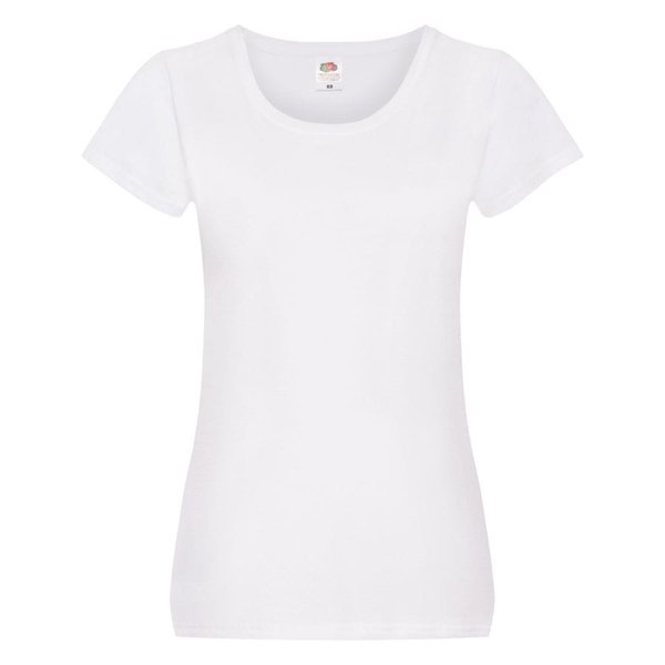 Футболка женская ORIGINAL T 145 - Футболка женская "Original T", белый_S, 100% х/б, 140 г/м2