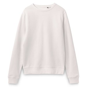 свитшот унисекс bnc inspire (organic), молочно-белый
