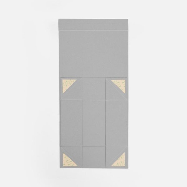 Коробка складная Quadra Fold, серая