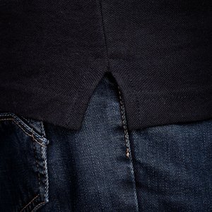 рубашка поло virma stripes, черная