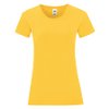 Футболка "Ladies Iconic", желтый, M, 100% хлопок, 150 г/м2