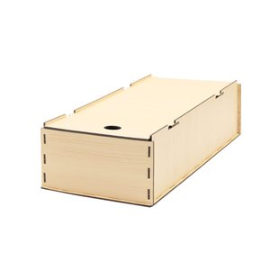 подарочная коробка ламинированная из hdf 31,5*16,5*9,5 см