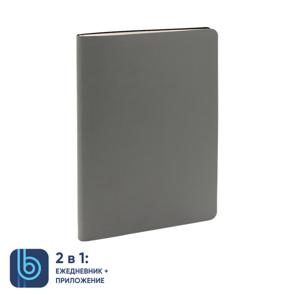 Ежедневник Bplanner.01 в подарочной коробке - Ежедневник Bplanner.01 в подарочной коробке (серый)