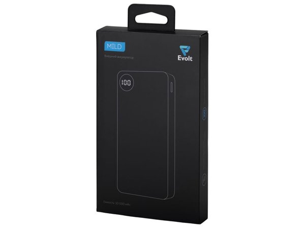 Внешний аккумулятор «Mild», soft-touch, 10 000 mAh - Внешний аккумулятор «Mild», soft-touch, 10 000 mAh