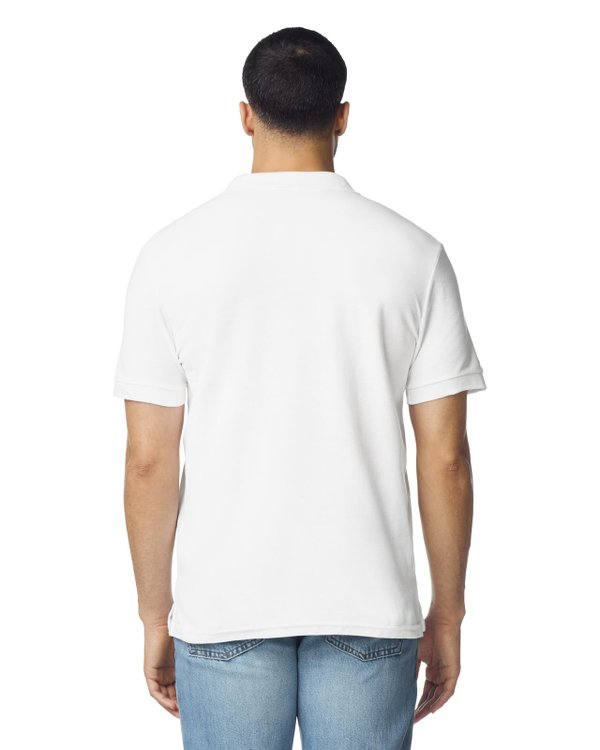 Футболка поло PREMIUM COTTON ADULT DOUBLE PIQUE - Футболка поло PREMIUM COTTON ADULT DOUBLE PIQUE, БЕЛЫЙ S