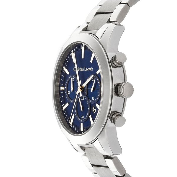 Часы Astrum Chrome / Navy с указателем даты - Часы Astrum Chrome / Navy с указателем даты