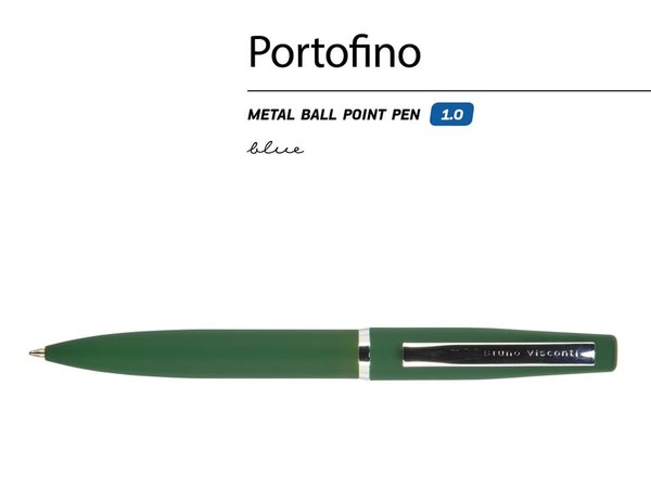 Ручка металлическая шариковая «Portofino» - Ручка металлическая шариковая «Portofino»