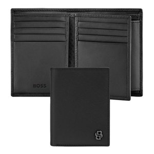 картхолдер с клапаном и карманом для денег double b saffiano
