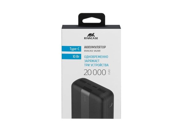 Внешний аккумулятор VA2081, 20000 mAh - Внешний аккумулятор VA2081, 20000 mAh