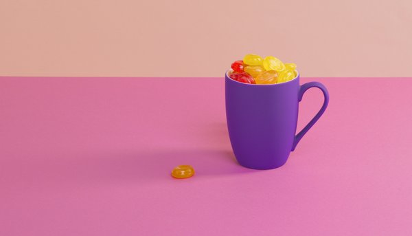 Кружка "Trend", покрытие soft touch - Кружка "Trend", покрытие soft touch фиолетовый