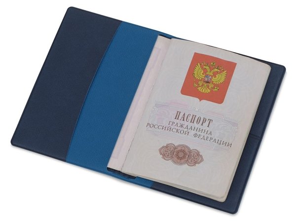 Обложка для паспорта с RFID защитой отделений для пластиковых карт «Favor» - Обложка для паспорта с RFID защитой отделений для пластиковых карт «Favor»