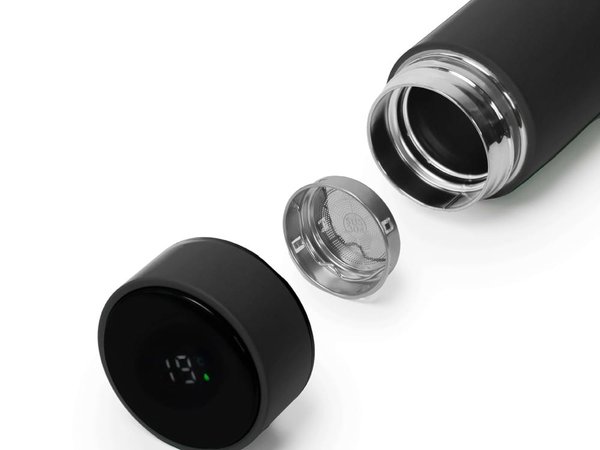 Термос FAMILY MARK LED, индикатор, soft touch - Термос FAMILY MARK LED, индикатор, soft touch
